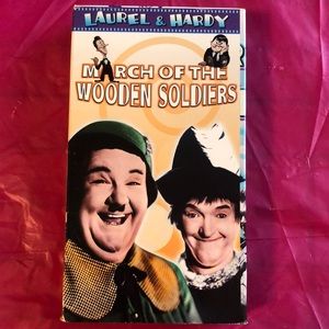 Laurel & Hardy March of the Wooden Soldiers vhs